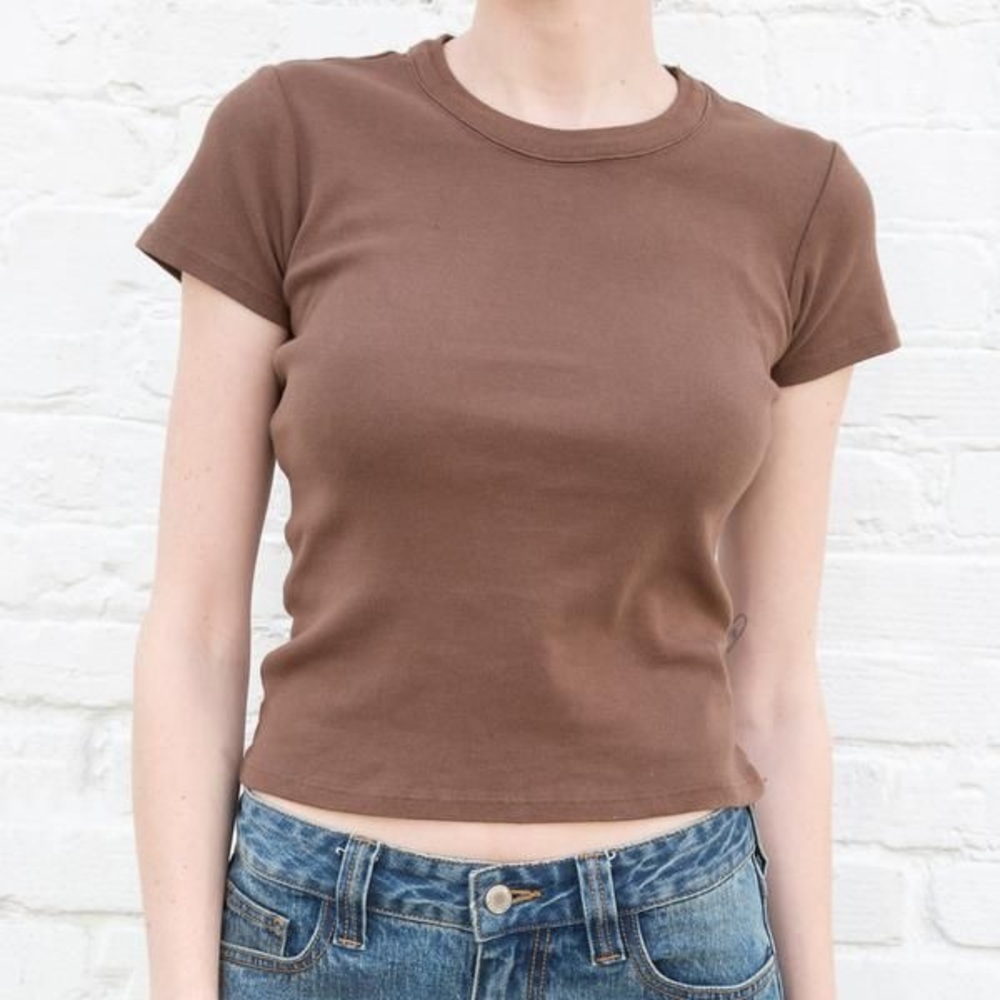 Brandy Melville Brown Hailie Top